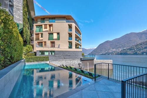 Laglio Apartment | [Lakefront Apartment] Private Parking and Pool
