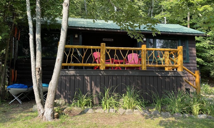 Saranac Lake Cottage | Lakefront cottage, Lake Flower, Saranac Lake, NY