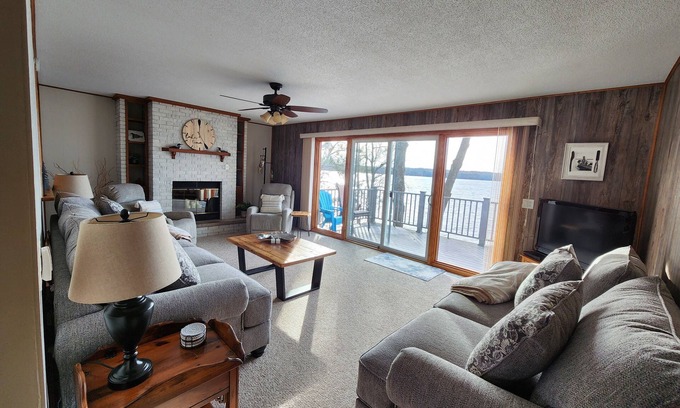 Birchwood House | Lakefront Northwoods Retreat for Swimming, Fishing & Relaxing at The Bird House!