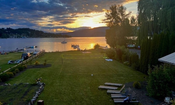 Blind Bay House | Lakefront Oasis, Private New Dock, Extensive Renovations, Sleeps 12!