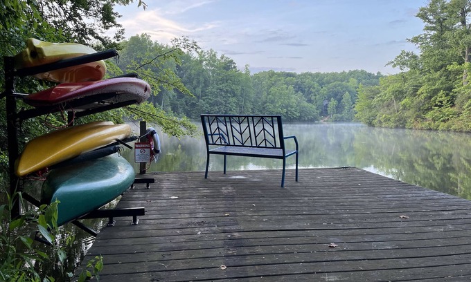 Montross House | Lakefront/Private Cove, Hot Tub, Boats, Woods, & 3 Beaches