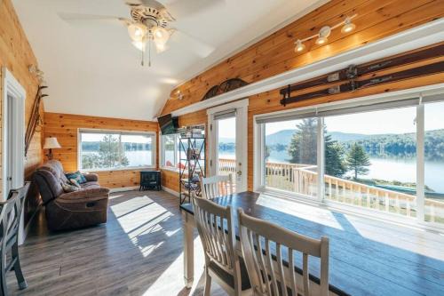 North New Portland Ski Chalet | Lakefront Stunning Home, only 30 min to Sugarloaf!
