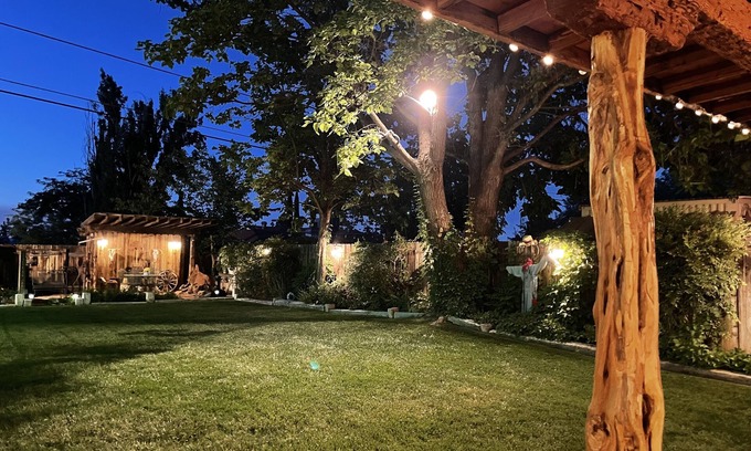 Page House | Lakeliving Multi Family Retreat, with large beautiful outdoor living space