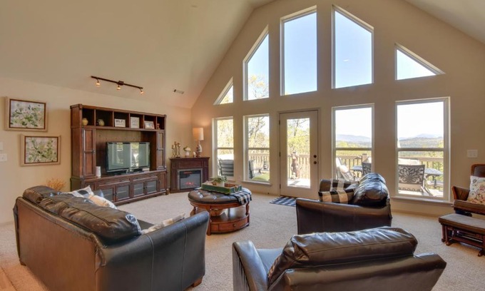 Lakemont House | Lakemont Retreat Game Room, Hot Tub, and Mtn Views!