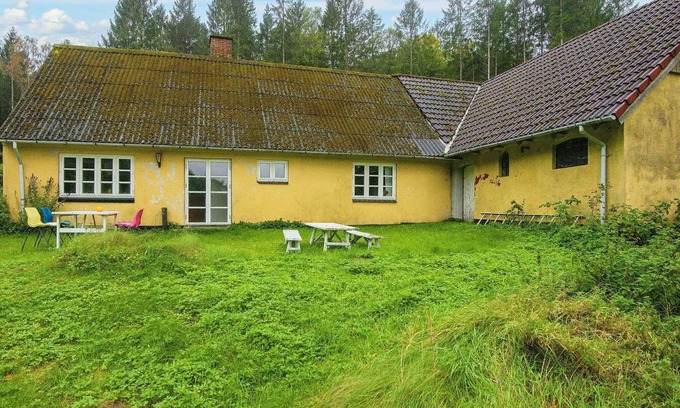 Skanderborg Municipality House | Lakeside Holiday Home with Forest