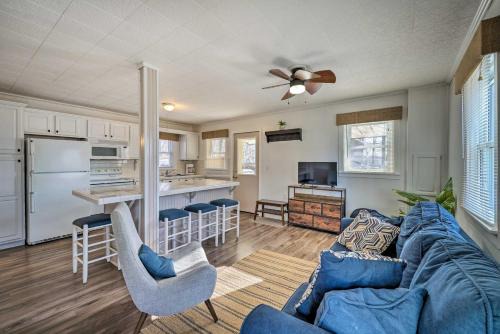 Mecosta House | Lakeview Mecosta Cottage with Grill and Fire Pit