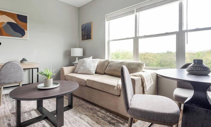 Edwardsville Apartment | Landing | Spectacular 1BD, Game Room, Clubhouse