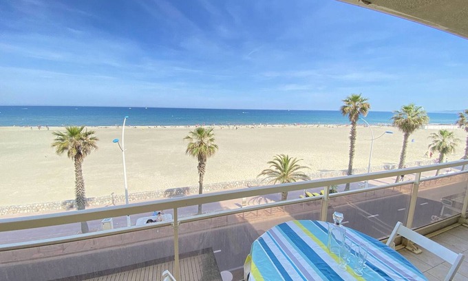 Mediterranee Apartment | Large 2-room apartment with sea-facing terrace in Canet-en-Roussillon