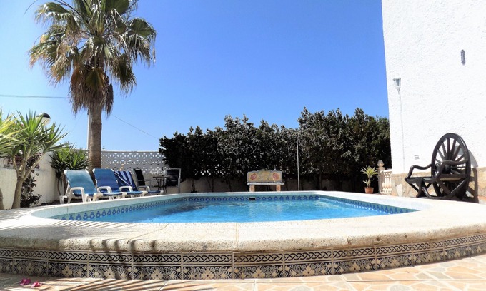 San Miguel de Salinas Villa | Large 5 bedroom villa private pool Costa Blanca Spain sleeps 12.