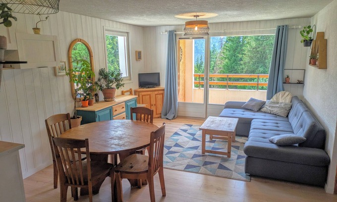 Flaine Apartment | Large apartment, 50m2, 2 bedrooms.