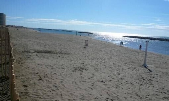 Valras-Plage Apartment | Large apartment 50m from the supervised beach