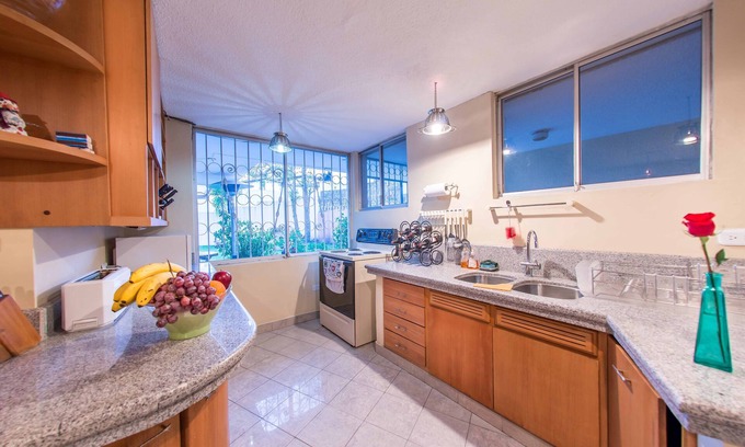 Financial District Apartment | LARGE & COMFORTABLE FAMILY/WORK HOME, HI-SPEED INT AND PRIVATE YARD , SLEEPS 10