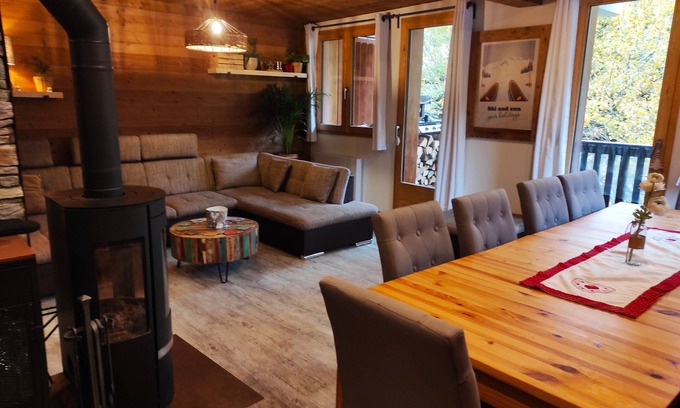Plagne 1800 Apartment | Large duplex apartment 87 M² 8-10 people, 4 bedrooms, private covered parking.