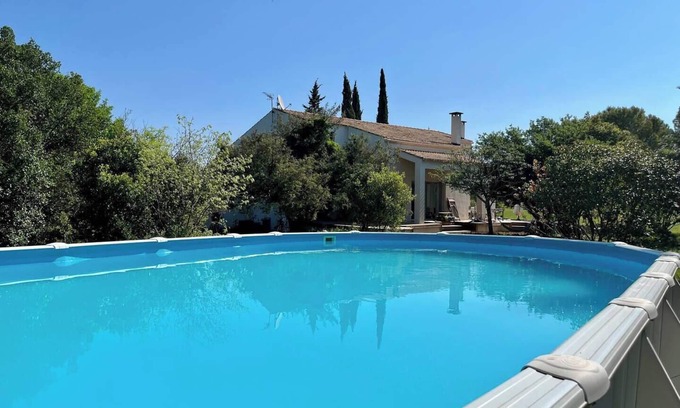 Viols-le-Fort House | Large family home with swimming pool and air conditioning, suitable for children.