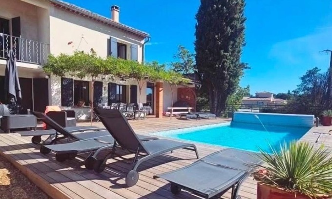 Saint-Laurent-La-Vernede Other | Large comfortable bastide with swimming pool, in the middle of the vineyards
