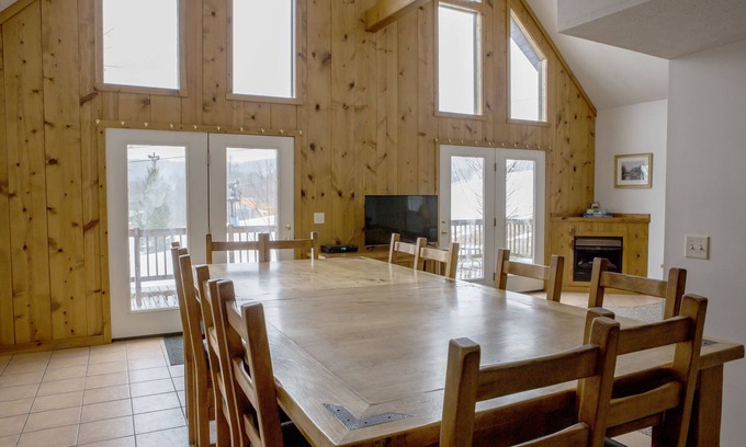 Ghent Ski Chalet | Large Group Space Slopeside at Winterplace Ski Resort