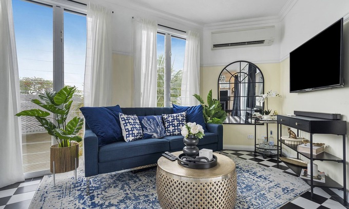 Burleigh Waters Apartment | Large Luxury studio, close to beach, newly renovated, deck, BBQ, carport