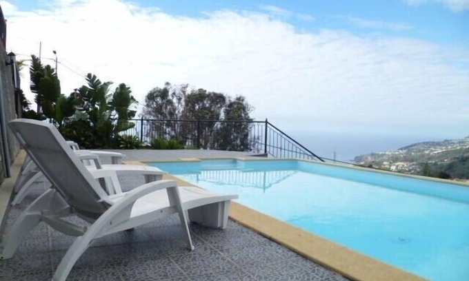 Ribeira Brava Villa | Large Luxury Villa, Heated Pool, Games/Gym Room, Sea and Mountain Views