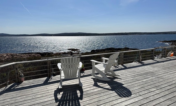 Corea House | Large, secluded home with beautiful private stone beach to explore!