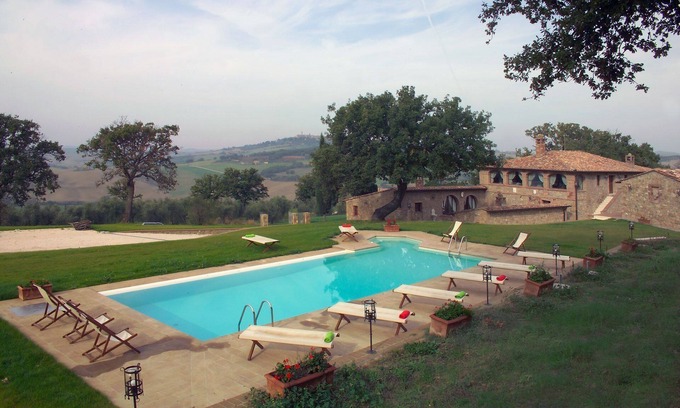 Pienza Villa | Large Tuscany Villa rental near Pienza - southern Tuscany