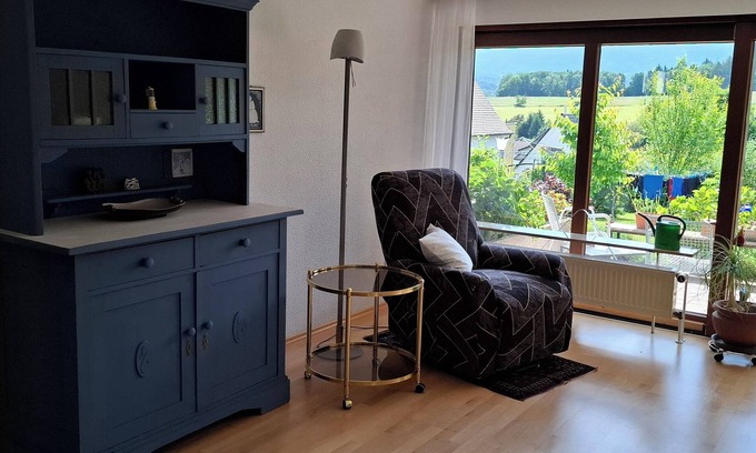 Gaggenau Apartment | Large vacation apartment with terrace at the entrance to the northern Black Forest. Quiet residential area