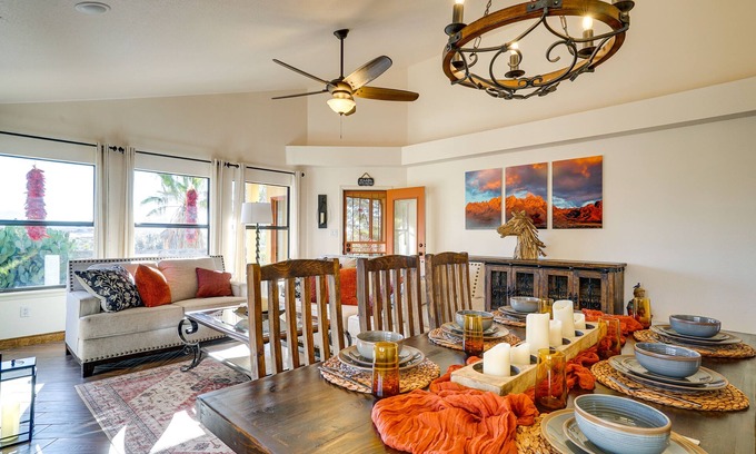 Las Cruces House | Las Cruces Vacation Rental with Mountain Views!