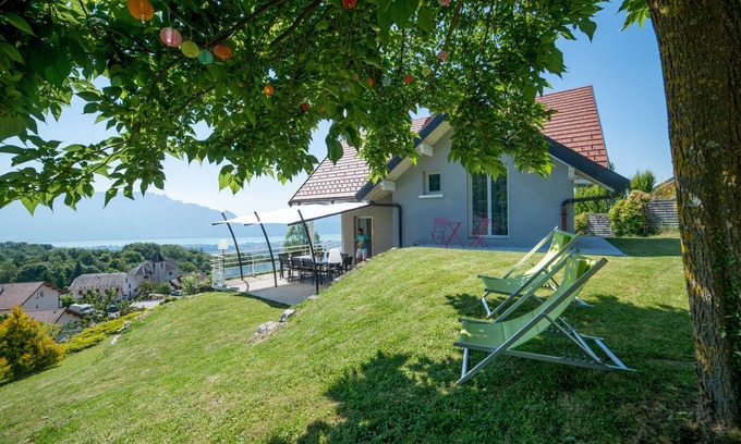 Pugny-Chatenod House | LaurieRaphael cottage, ANY COMFORT, near AIX LES BAINS beach, and BAUGES park