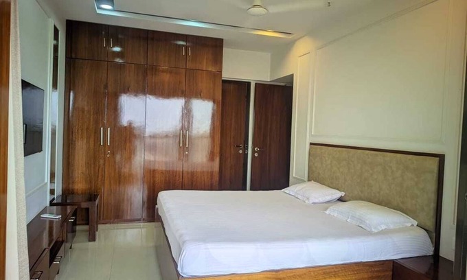 Malad West Apartment | Lavish and cozy, 2-bedroom apartment in Malad West, opposite Infinity 2 mall.