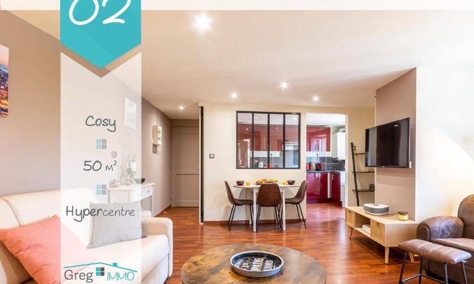 Montbeliard Apartment | Le 02-GregIMMO-Appart'Hôtel