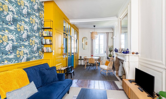 Saint-Servan Apartment | Le Ara Bleu - Bel appartement de caractère