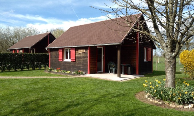 La Chapelle-Bayvel Ski Chalet | "Le Belchard" cottage for 6 people, near Deauville, Trouville and Honfleur