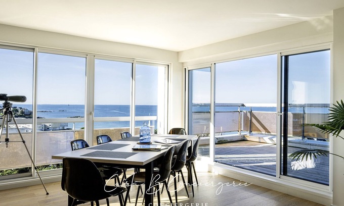 Concarneau Apartment | LE BELVÉDÈRE VU MER CONCARNEAU 6 PEOPLE