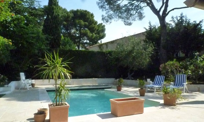 Saint-Raphael Villa | 'Le Clos du Pin' St-Raphael, villa sea 800 m, air-conditioned, pool garden for 6