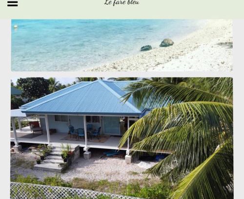 Rangiroa House | LE FARE BLEU Tiputa Rangiroa