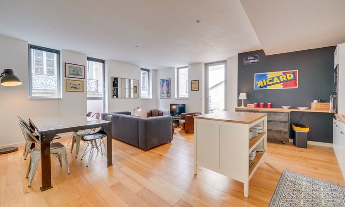 Grand Parc-Paul Doumer House | Le Faubourg - Duplex pour 4 personnes à Bordeaux