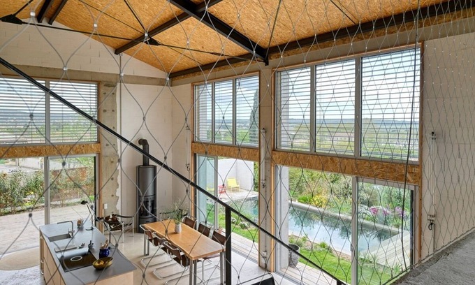 Calvisson House | le Hangar Yacco & Tiny House - Garage Revisité par Benoit Gillet Architecte