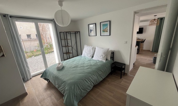Tain-l'Hermitage Apartment | Le happynous cosy, air-conditioned, wifi, private parking