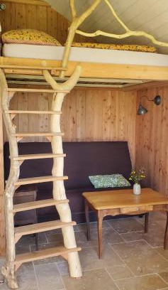 Rostrenen House | Le Merle Moqueur, maisonnette en bois, Les kabanes en Kreiz Breizh