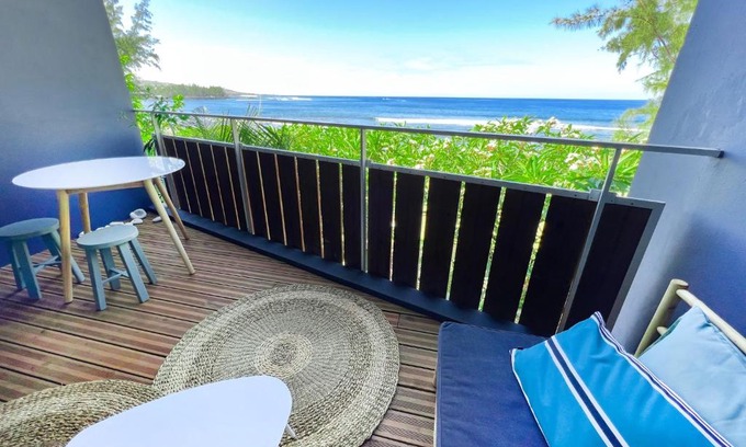 Saint-Leu Apartment | Le Pétrel Bleu - Appartement sur la plage des Tortues à Saint-Leu