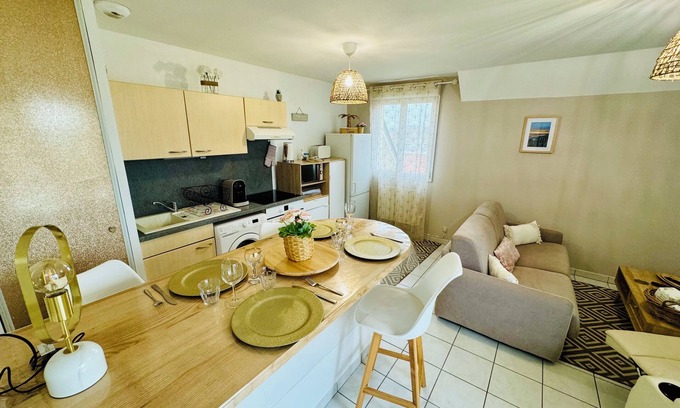 Berck-sur-Mer Apartment | Le Paillette T2 400 m de la Plage Berck