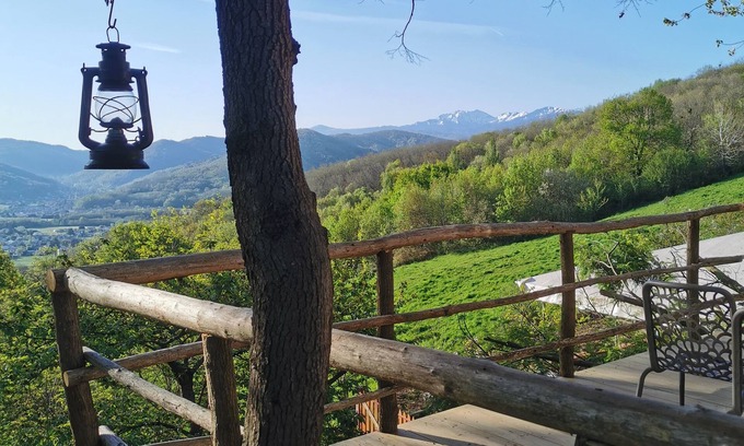Varilhes Cottage | *Le RUCHER* pleasant chalet with mountain views