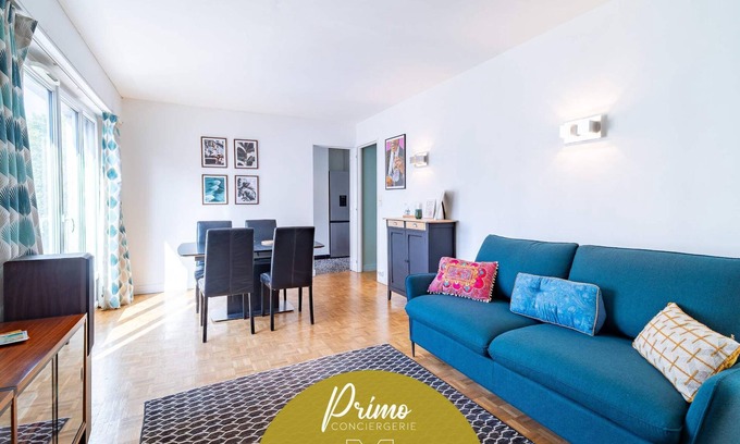 Sevres Apartment | Le Seguin - Calme, Centre, Seine Musicale