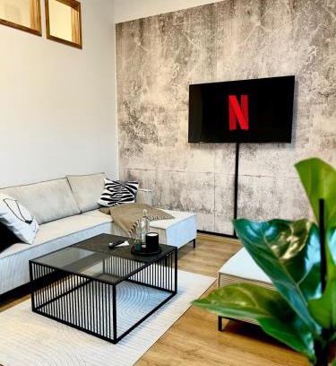 Zentrum-Sued Apartment | LE Vacation City-Apartment, Parkplatz, Küche, Neflix, Free TV