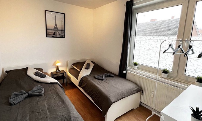 Lengerich Apartment | LE04 - Apartment with balcony in Lengerich, 80sqm, 3 rooms, max. 6 people