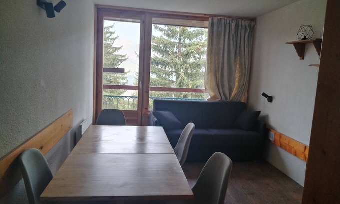Arc-1800 Apartment | Les Arcs 1800 - LES LAUZIERES -Apartment with skis 4/5P