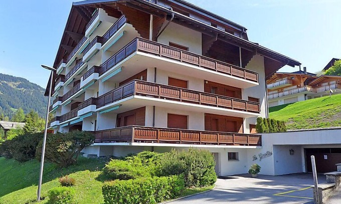Villars-sur-Ollon Apartment | Les Girolles B14 by Interhome