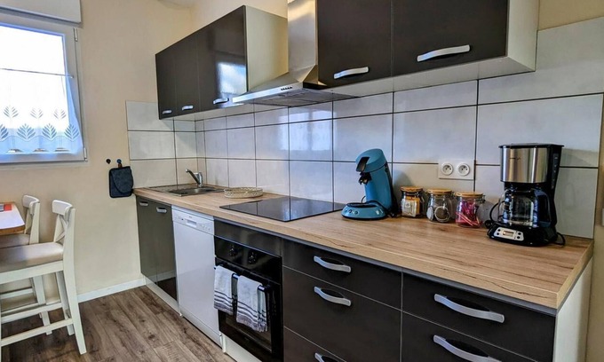 Thierville-sur-Meuse Apartment | Les Loges de Véro, 3-star apartment 5 minutes from Verdun Free parking