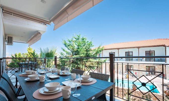 Afytos Apartment | Les Maisons Deluxe by RentalsPro