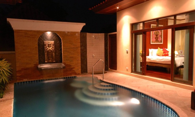 Cherngtalay Villa | Les Palmares Villas - 1 Bedroom Private Pool Villa - ABF
