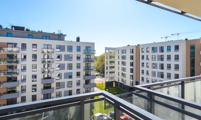Nowy Port Apartment | Letnicka 1E | Wifi, 1 Bedroom, Balcony, Garage, Gdansk